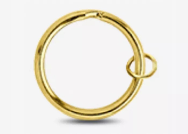 Split Ring Gold