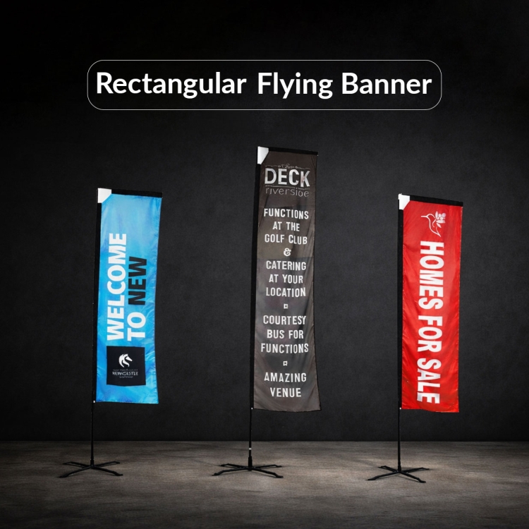 Custom Rectangular Flags