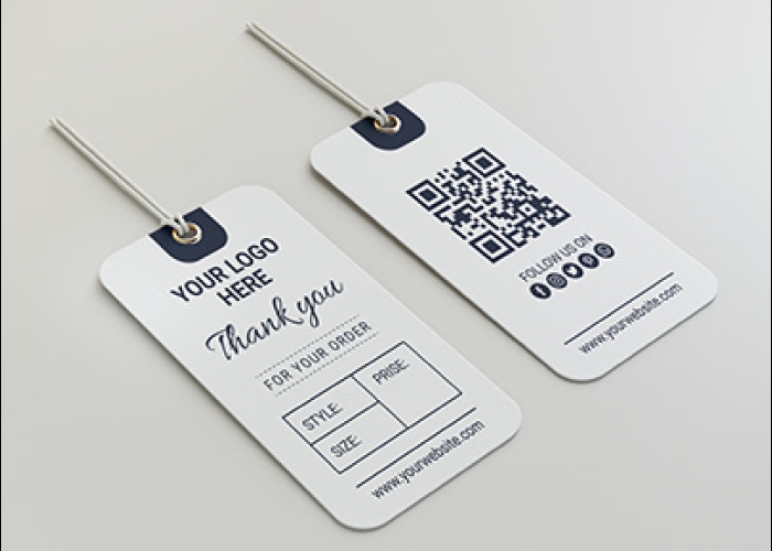 Custom Clothes & Product Tags – Strong, Stylish & Perfect for Branding Labels